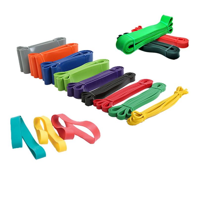 208cm fitness pull up assist bands rubber bands yoga heavy duty resistance band 27rd