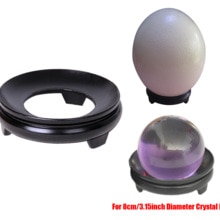 Struisvogel Ei Tray Base Voetstuk Stand, Crystal Ball Display Base Standhouder (Diameter: 3.23 Inch/8.2Cm)