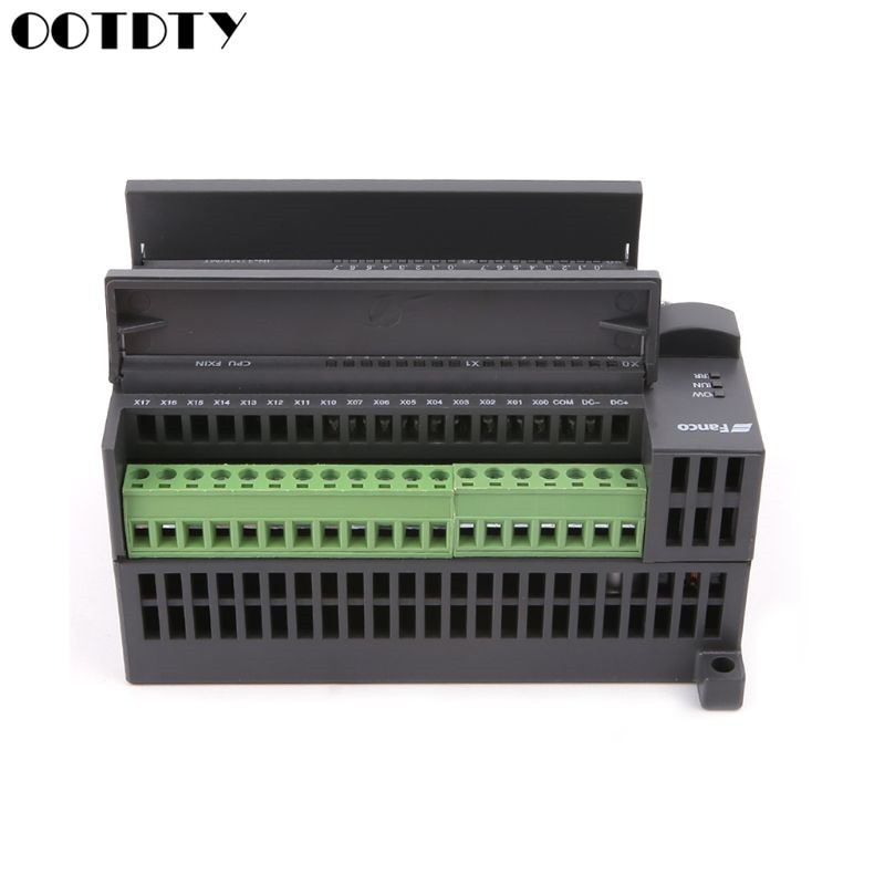 Controlador de módulo de Control Industrial 32MR PLC FX1N DC24V 16 entradas 16 salidas GX desarrollador GX Works2 para Mitsubishi