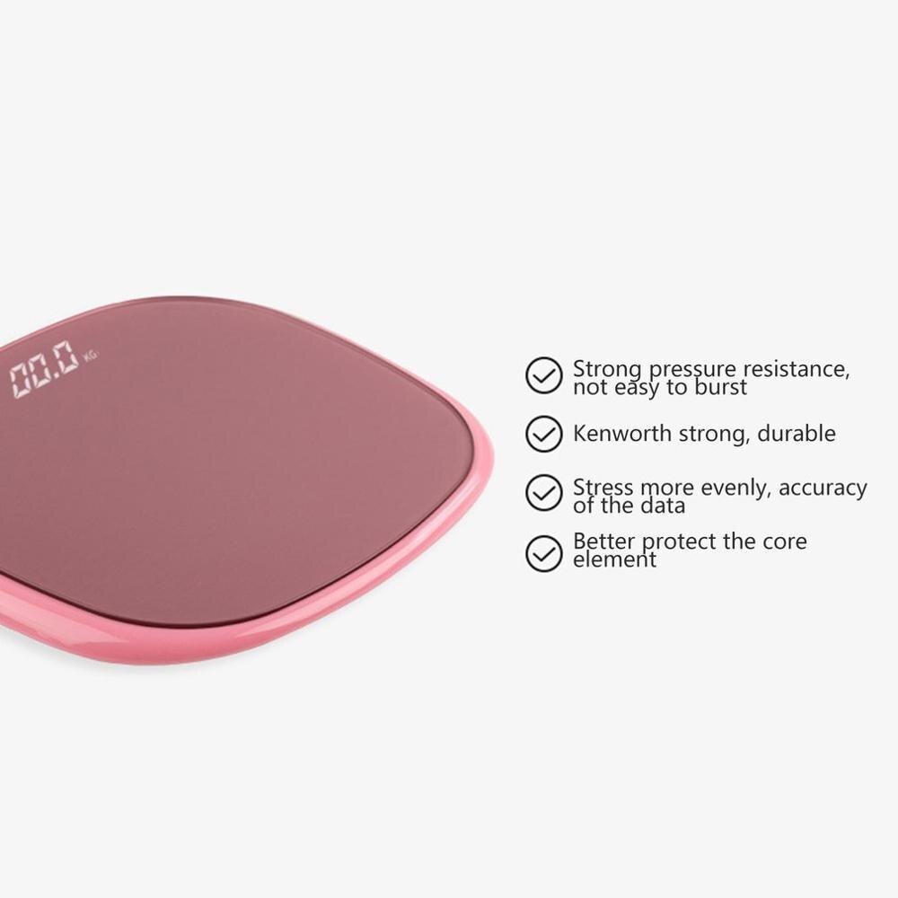 LED Display USB Chargeable Body Fat Scale Weight Scale Household Measuring Electronic Scale Fat Scale Accurate Body Scale