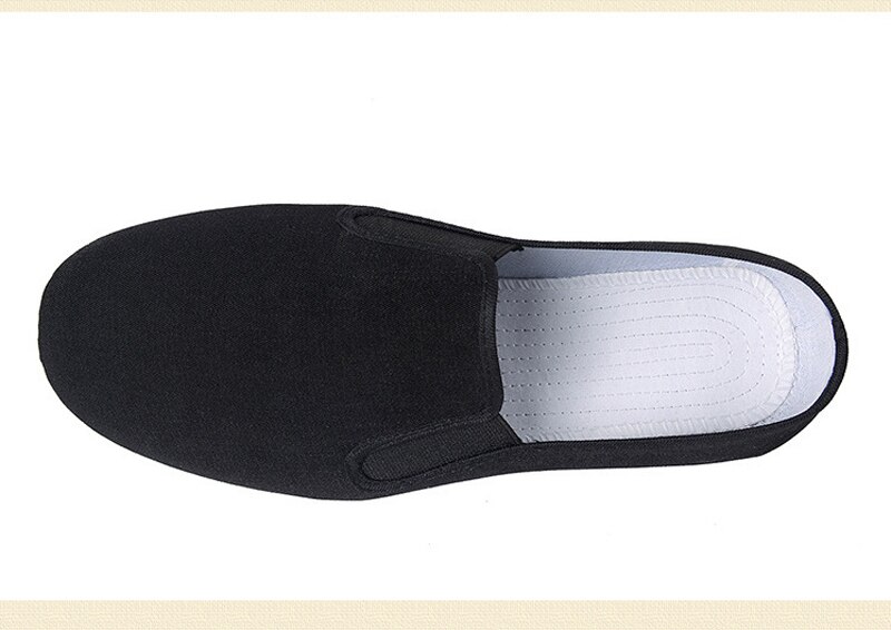 Kinesiska kungfu skor svarta traditionella kinesiska kung fu skor tai chi wushu skor gamla peking skor bruce lee kampsport sneakers