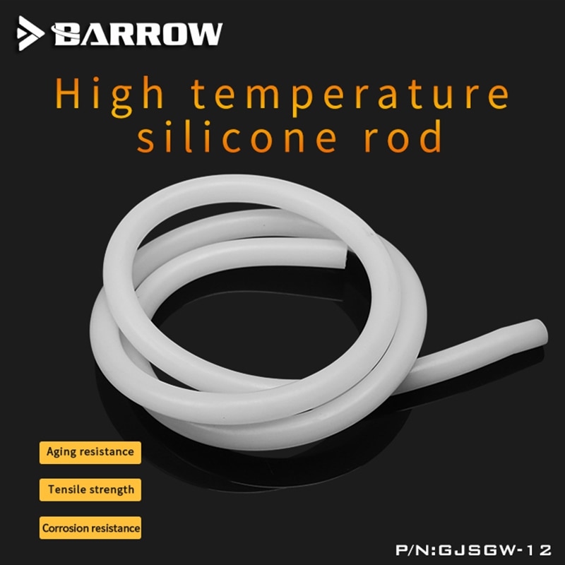 Barrow Acrylic PETG Tube Bending Silicone rod Round Bar Stick 8-10-12mm GJSGW