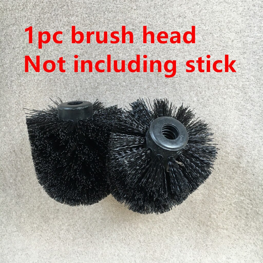 Universal Replacement Toilet Brush Head Holder White Black Clean Spare Parts Tools Toilet Brush Home Bathroom Accessories: black