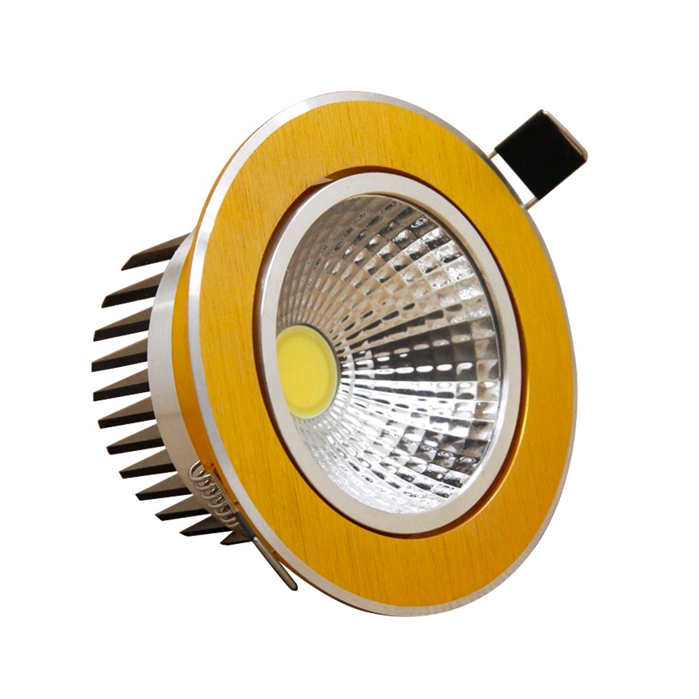 Спот потолочный 6pc dæmpbare led downlight cob spotlys 5w 7w 9w 12w 85-265v loftsindbyggede lamper indendørs