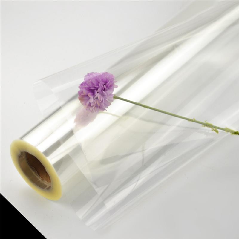 1 Roll Clear Cellophane Wrap Roll For Flower Bouquet Baskets Wrapping Arts And Crafts Supplies Cellophane Wrapping Roll