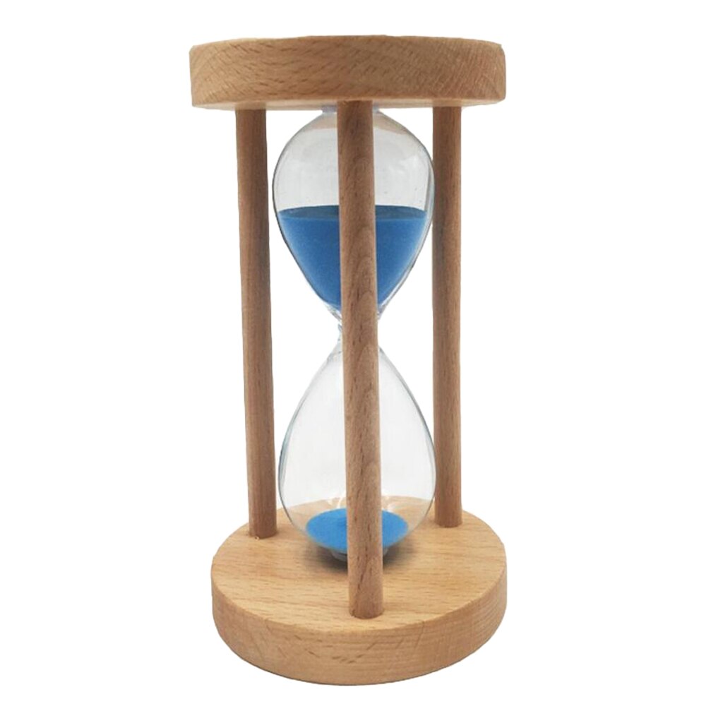 Wooden Frame Sand Timer Hourglass Sandglass For Coffee Tea Clock Party: 12min