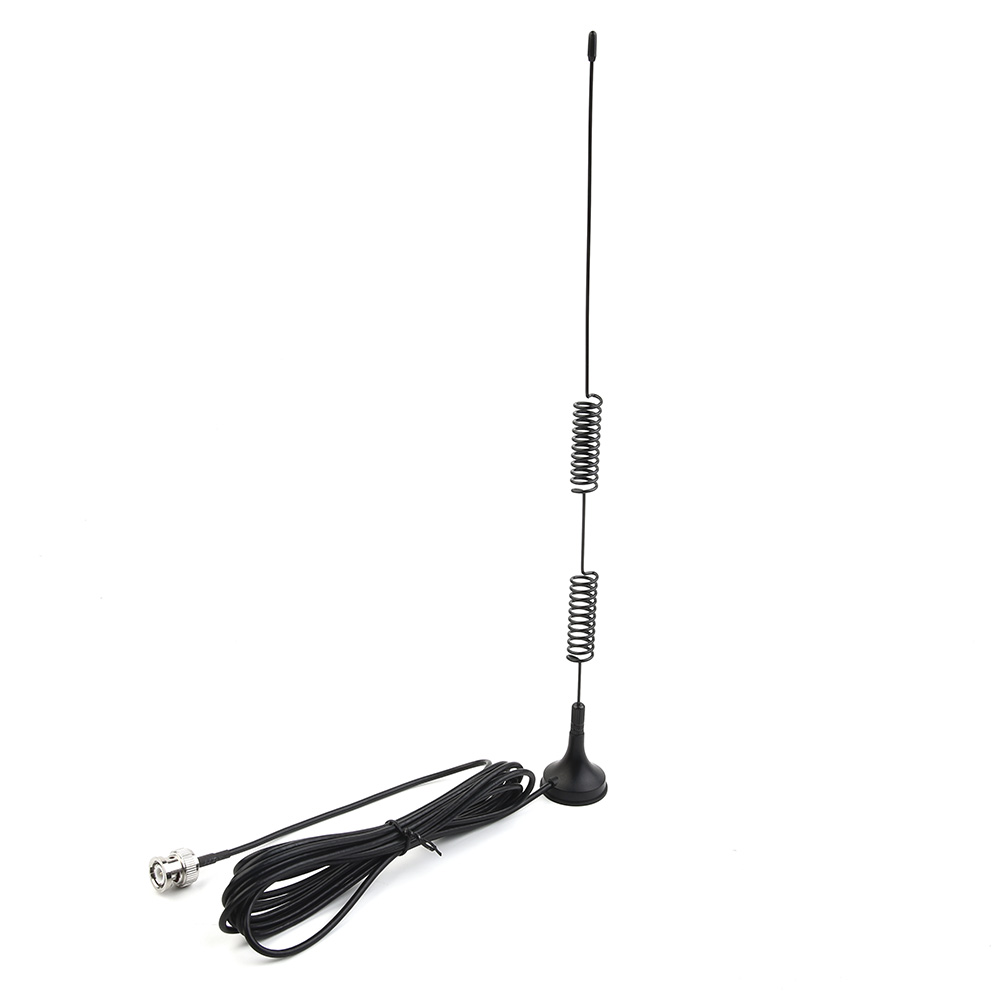 Antena de rádio amador, Scanner de rádio móvel, BNC Base Mounting Car Antenna, VHF UHF
