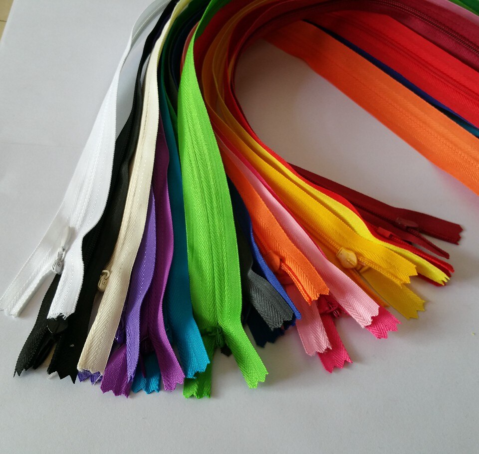 5pcs/lot 60cm invisible zipper nylon zipper for DIY repair sewing clothes dress garment accessories