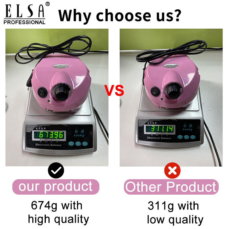 45W 35000Rpm Nail Boor Machine Voor Manicure Pedicure Met Polijsten Bits Electric Nail Boor Kit Salon Gebruik Nail art Apparatuur