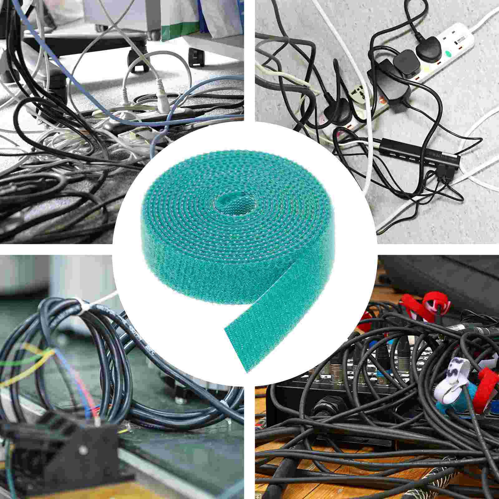 Kabel Strip Zelfklevende Sticky Terug Haak En Lus Eenvoudige Organizer Cord Fastener Cable Fastener Voor Kabel Draad