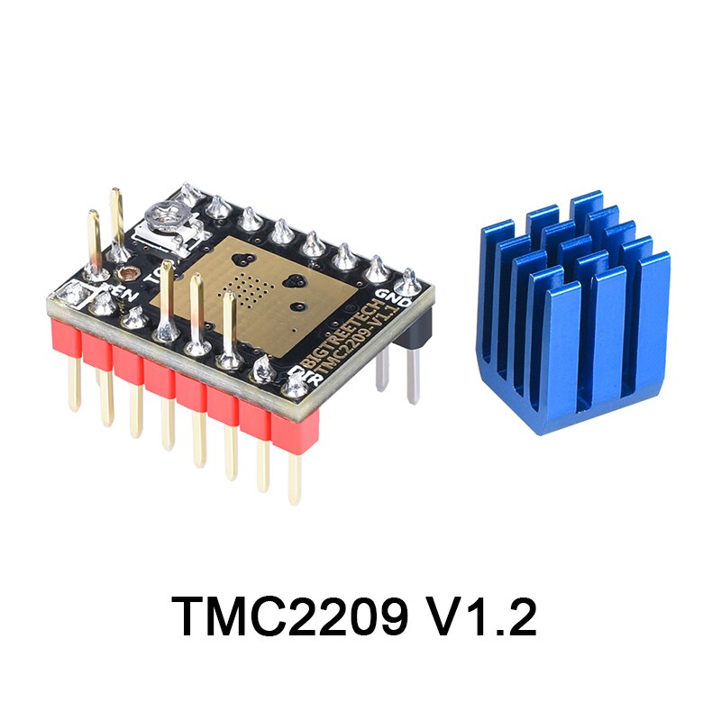 BIGTREETECH TMC2209 V1.2 Stepper Motor Driver TMC2208 UART Driver VS TMC2130 For SKR V1.4 SKR 2 Mini E3 Ender 3 3D Printer Parts: 6PCS / TMC2209