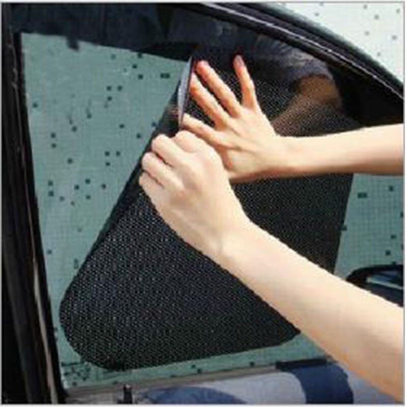 2 um 70*50 cm sombrinha sombrinha capa de proteção filme tampa da janela lateral do carro bloco estático pala de sol escudo adesivo