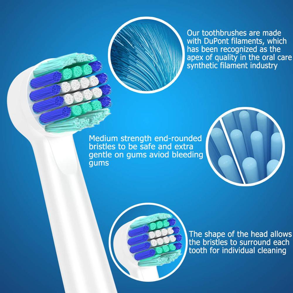 oral B 16pcs Replacement Brush Heads Braun D12,D16... Grandado