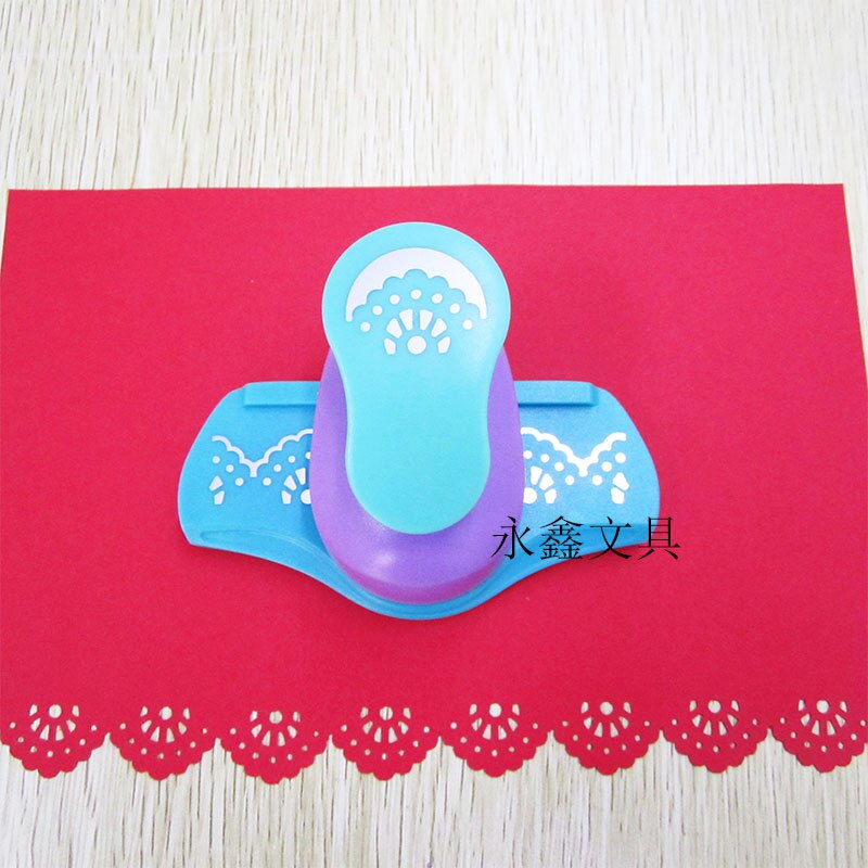 Fancy Border Punch S Bloem Embossing Punch Handgemaakte Rand Apparaat Diy Papier Cutter Craft , ZX0103: 008