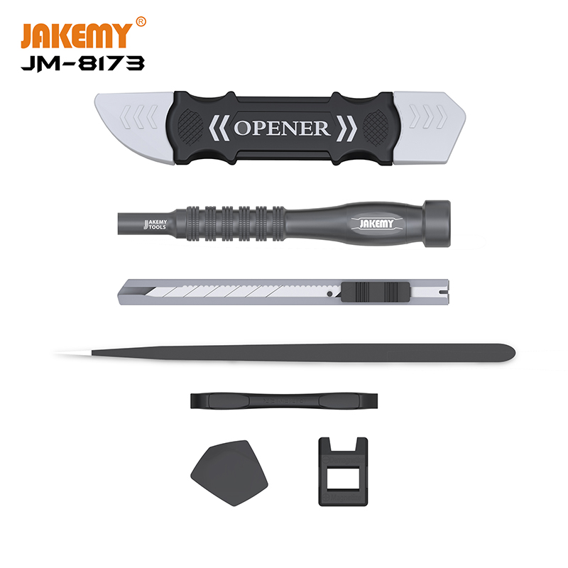 JAKEMY 69 IN 1 Precisie Magnetische Schroevendraaier Set Spudger Pry Opening Gereedschap Mobiele Telefoon Computer Laptop Reparatie Handgereedschap