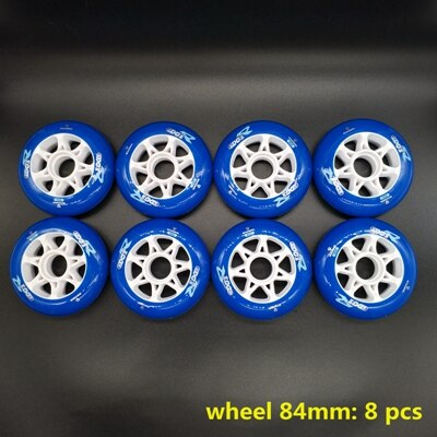 rueda de patines 84 MM 88A 8 unids/lote: blue