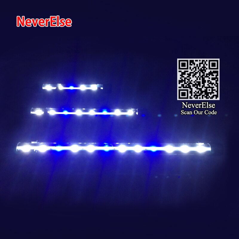Tauch LED Aquarium Licht Aquarium Bar Streifen Lampe 17/24/34cm Unterwasser Beleuchtung Blau + Weiß LEDs Wasserdichte LED Dekoration