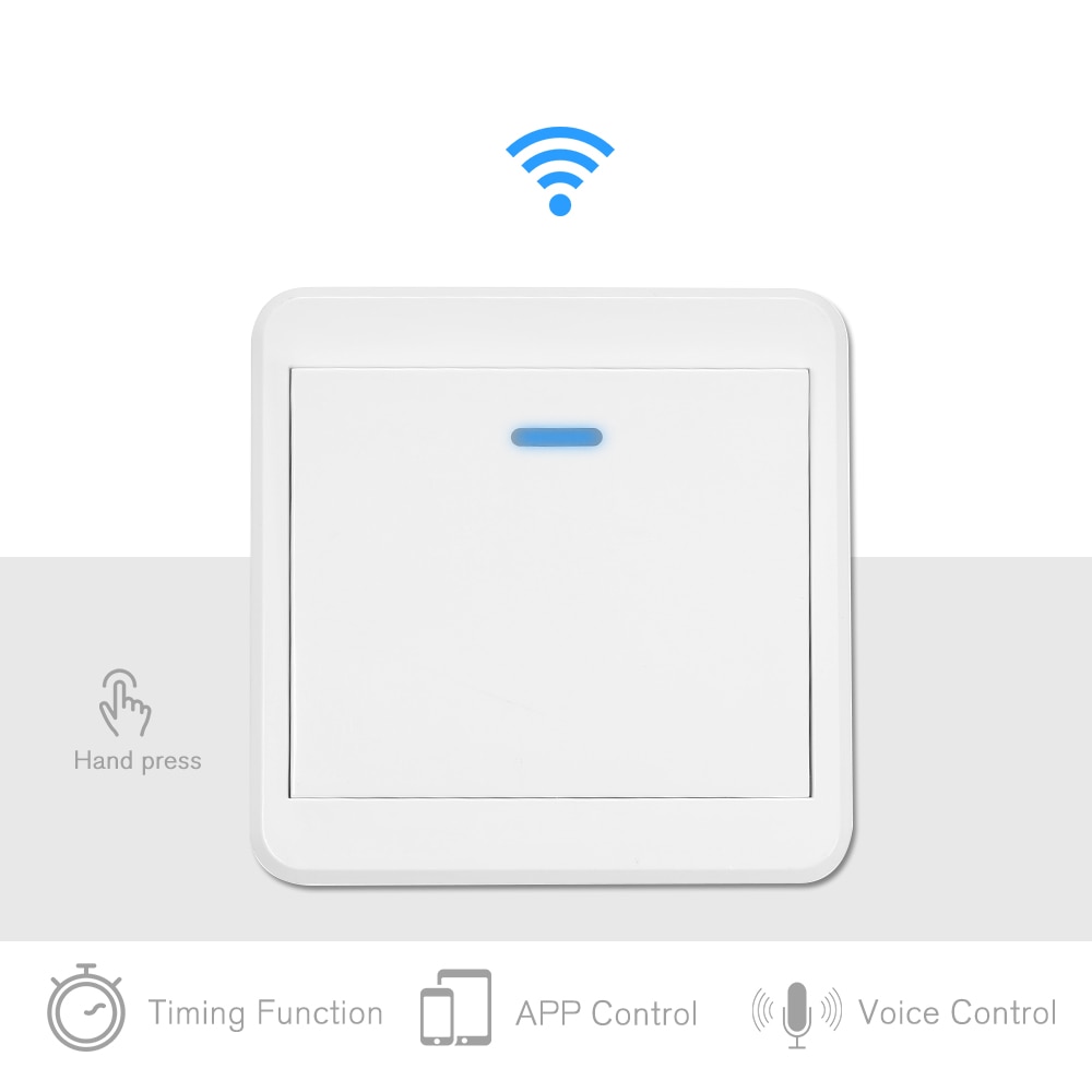 Wifi dør udgangsknap trådløs udløser trykkontakt til elektronisk dørlås sensor adgangskontrol system app fjernbetjening