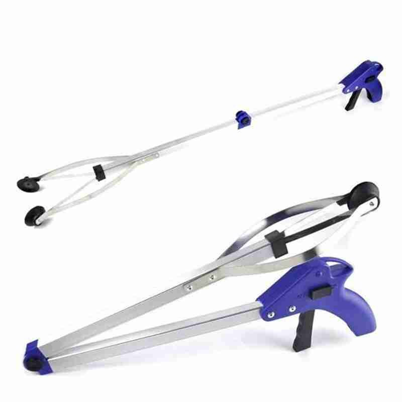 81cm Foldable Garbage Pick Up Tool Grabber Reacher Reaching Reach Extend Pick TOOL Reacher Grabber Grab Stick Folding Up Ex S6U3