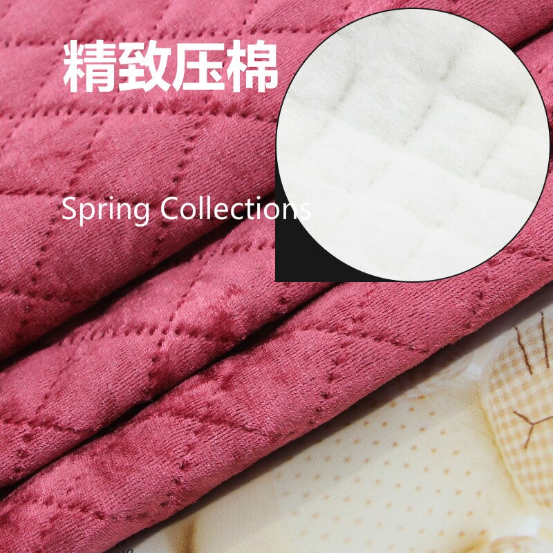 100*146 cm 0.5mm coloré velours Twill coton tissu d'ameublement pour canapé hôtel décoration de la maison Textile Tissus bricolage