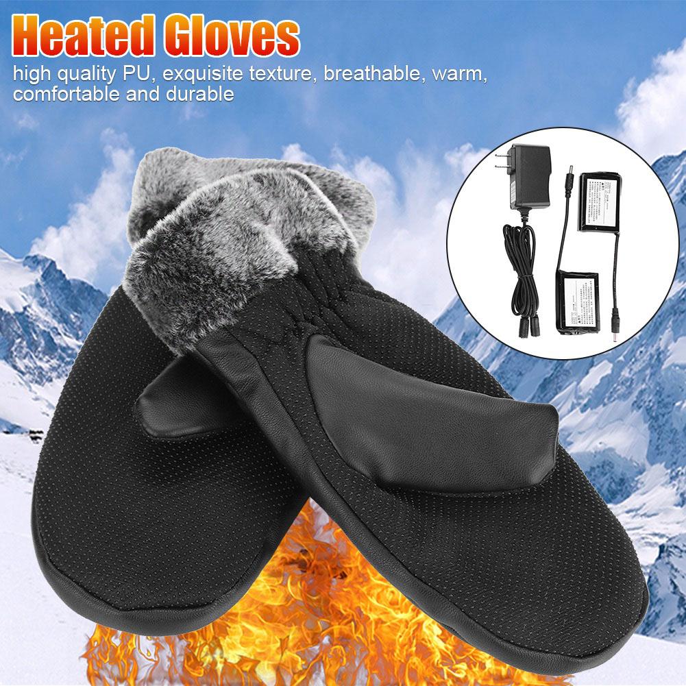 Hommes femmes gants de Ski imperméable polaire gants chauffants thermiques Snowboard motoneige gant hiver gant pour sonwboard
