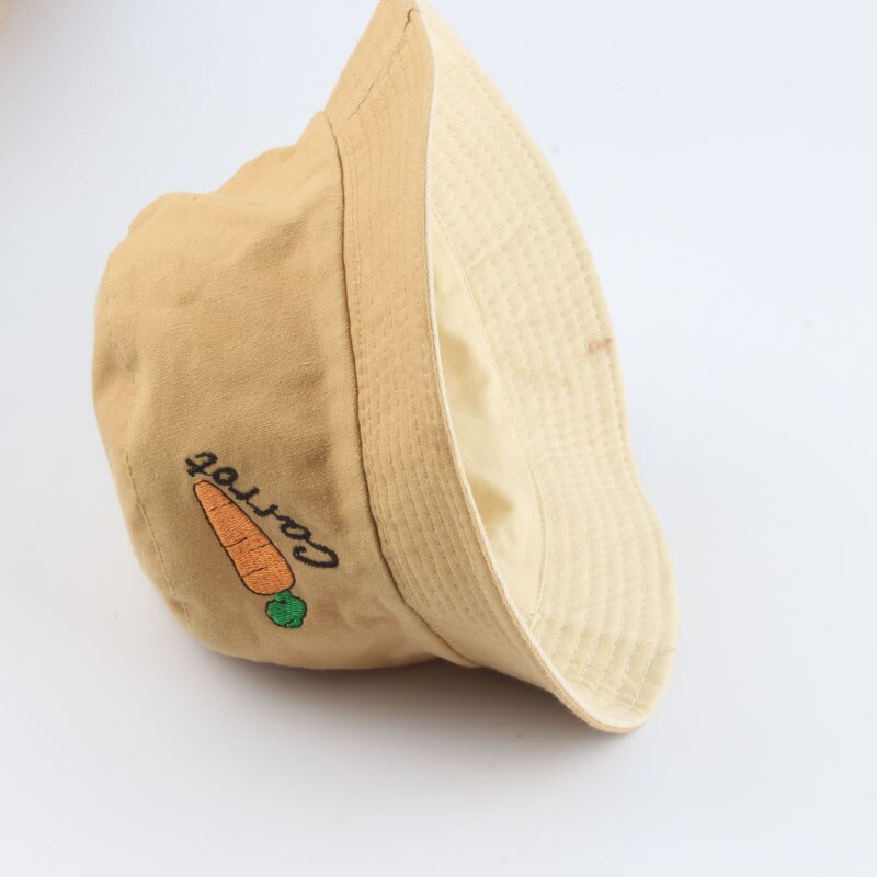 Streetwear panama bucket hattar barn barn utomhus sommar vändbar bucket hatt pojke flicka tecknad fiskehatt