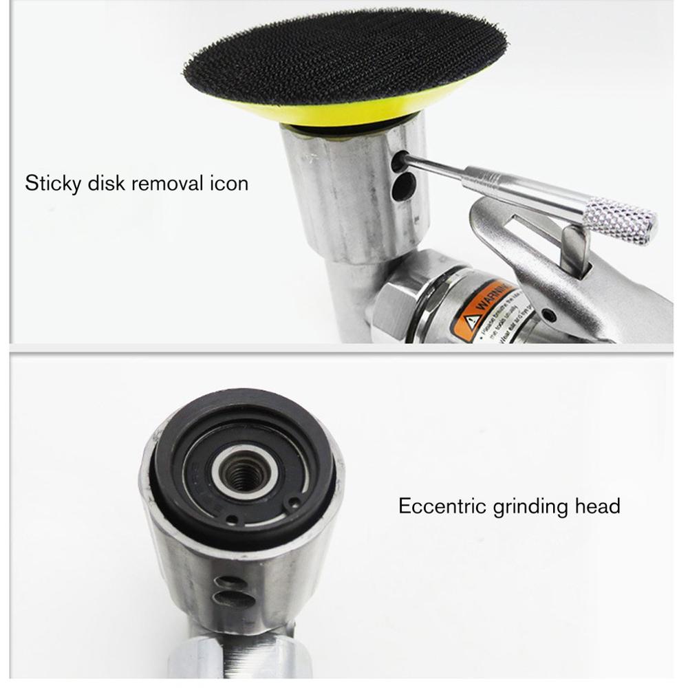 15000 RPM mini szlifierka kątowa szlifierka polerka elektryczna pneumatyczna szlifierka polerska z 2 "/50mm stopa szlifierska