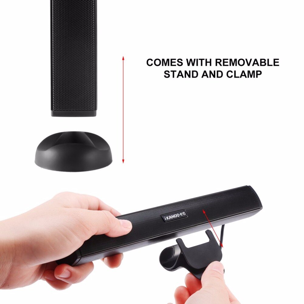 N12 Usb Laptop Portable Stereo Speaker Audio Soundbar Mini USB Laptop Portable Speakers Sound Bar Speakers to PC