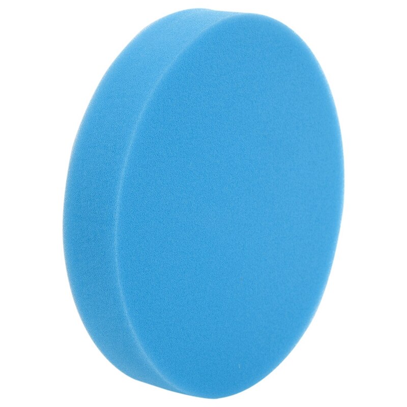 2 Stuks 6 Inch 150Mm Zachte Platte Spons Buffer Polijsten Pad Kit Voor Auto Polijstmachine, groen & Blauw