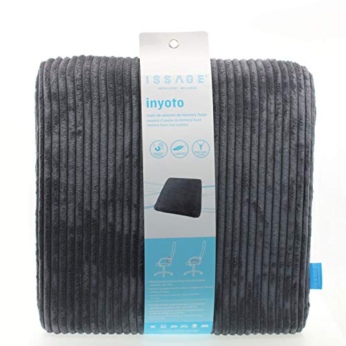 Issage Intelligente Inyoto Memory Foam Zitkussen, Auto Kussen Met Cover, Kussen Met Geheugen Voor Stoel.