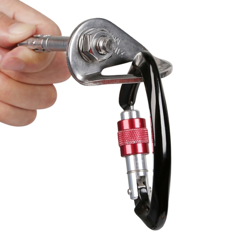 XINDA Rock Climb Fastening Bolt Fixed Point Expansion Screw Piton Karabiner Rock Piton Nut