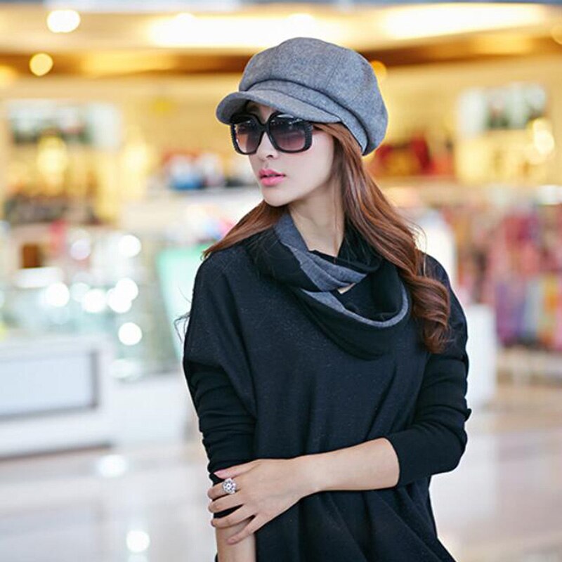 Newsboy Caps Women Newsboy Gatsby Cap Octagonal Baker Peaked Beret Driving Hat Female Sunscreen Hats Painter Tour cap