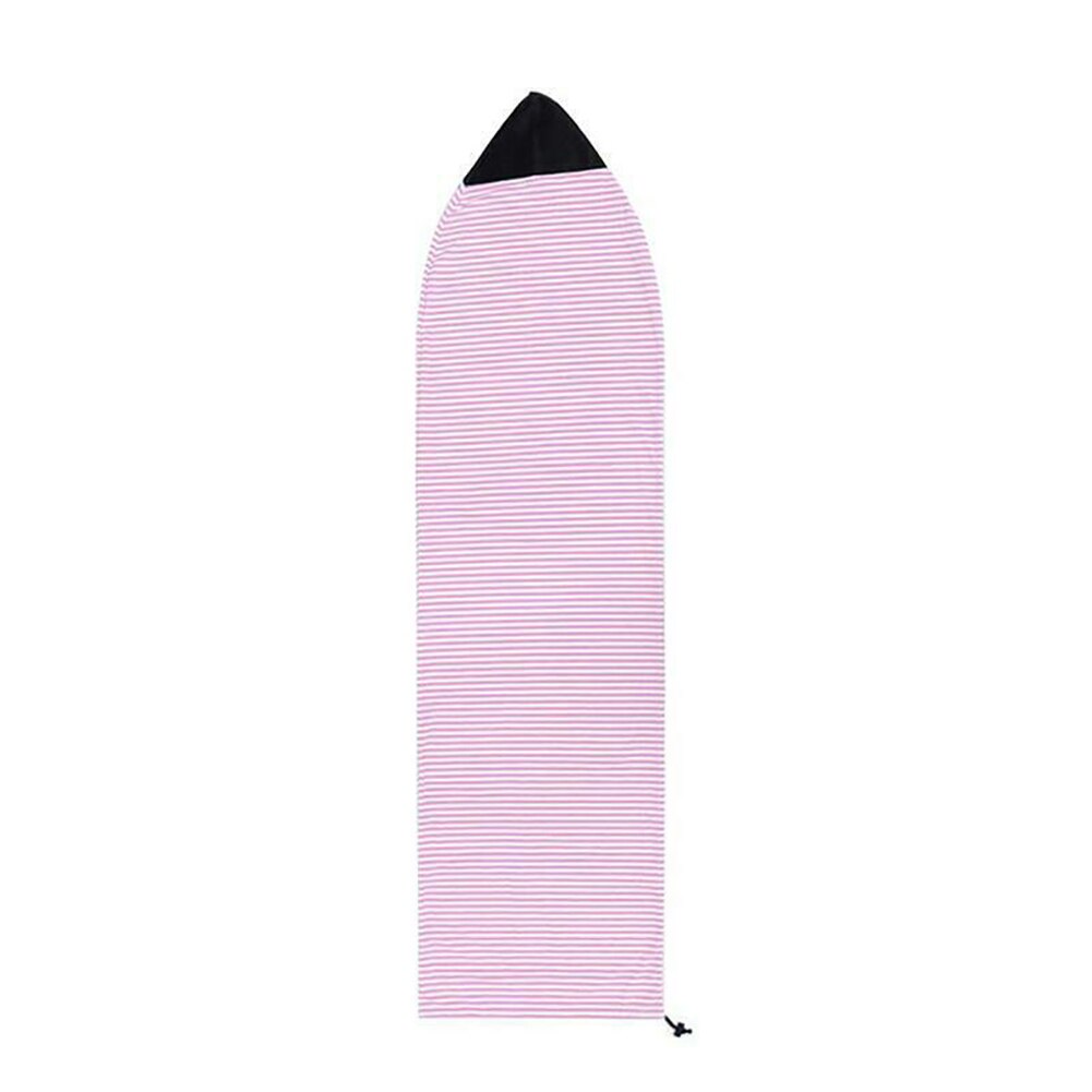 Shortboard Surfboard Cover Stretch Drawstring Protective Bag Soft Quick Dry Storage Surfing Lightweight Accessories Anti Scratch: Pink 230x50cm