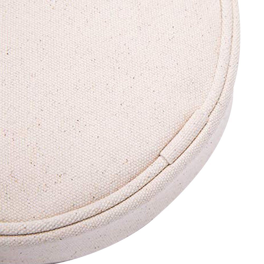 Mode Toevallige Meisjes Vrouwen Ronde Effen Kleur Canvas Schoudertas Crossbody Messenger Student Handtas Ronde Zakken Zwart/Wit