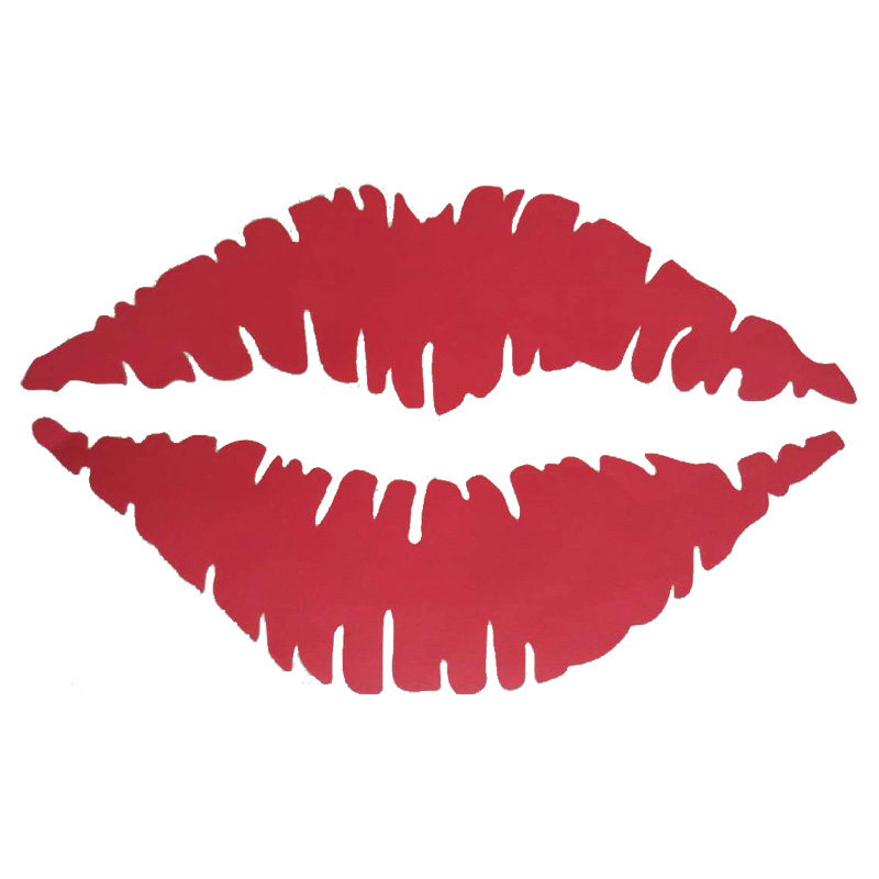 HonC Kus Lip Sexy Meisje Lippenstift Auto muurstic... Grandado