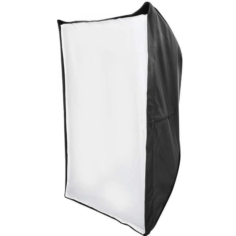 60 x 90cm nylon draagbare fotostudio softbox paraplu diffuser reflector voor speedlight flitser