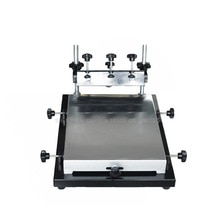 Enkelt farve skærm printer t-shirt skærm trykmaskine 24*30cm flad trykpresse