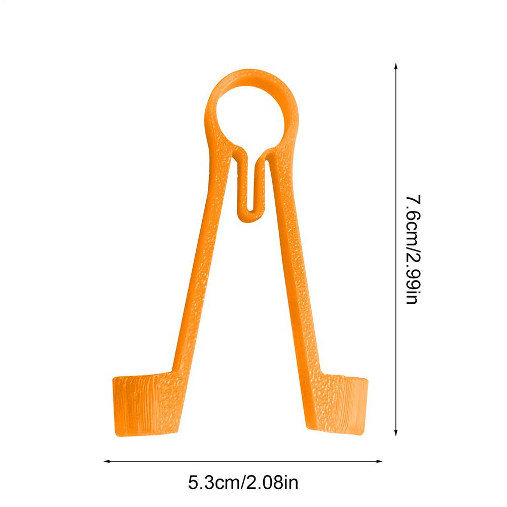 Multimeter Probe Holder Test Meter Probes Clamping Tool Electrical Testing Power Supplies One Hand Repairing Accessories: Orange