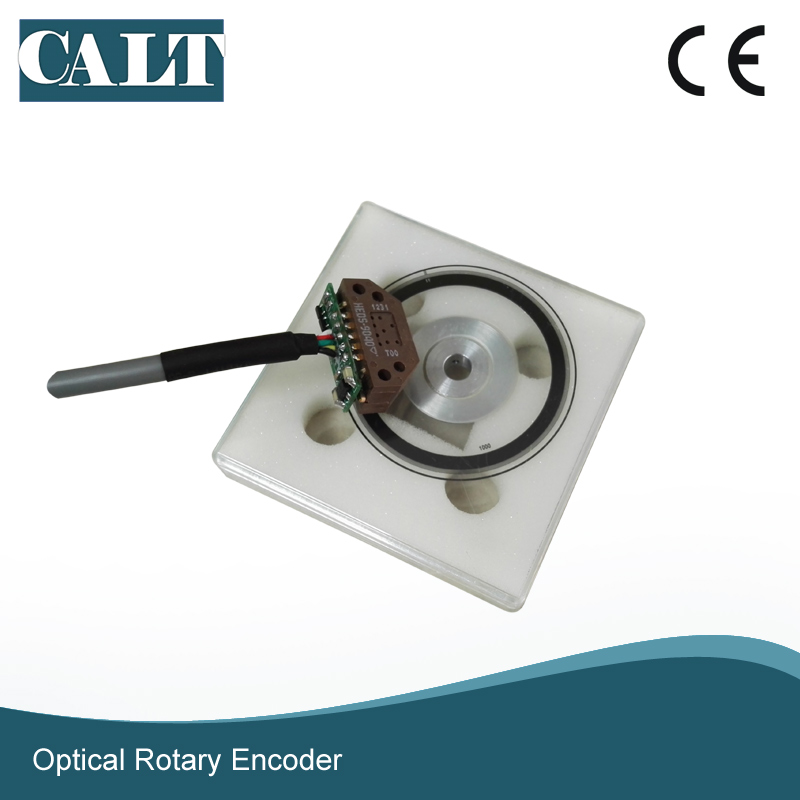 CALT – Kit de Module d&#39;encodeur rotatif incrémental de 56mm, avec trou de 12mm, arbre creux PD56, disque d&#39;encodeur optique, Phase A B Z