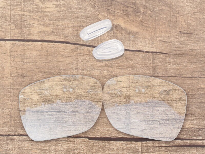 Vonxyz lentilles de rechange polarisées + choix de couleur | 20 +, choix de couleurs, tampons nasaux pour-cadre Oakley déviation OO4061: HD Clear