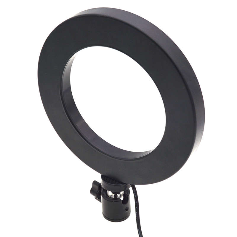 Dimmbare LED Studio Kamera Ring Licht Foto Telefon Video Licht Ringförmige Lampe Selfie Stock Ring Füllen Licht Für Kanon