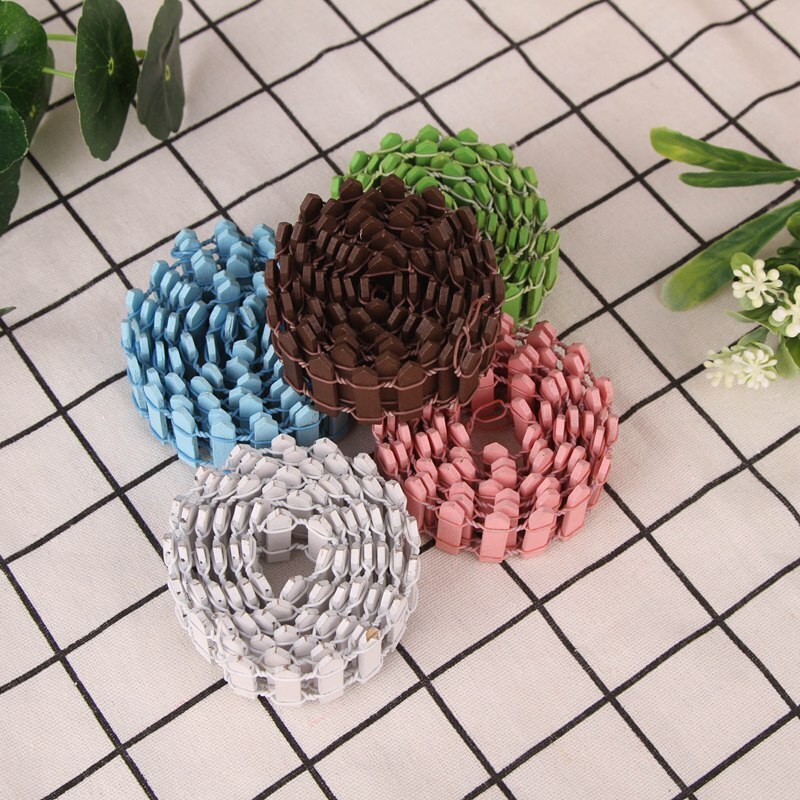 Mini barrière de clôture Miniature 100x3cm, bricolage, artisanat en bois, Micro portes de maison de poupée, ornement de décoration, 5 couleurs, décoration de vitrine