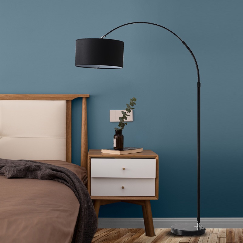 Peche lampadaire salon chambre fille chambre piano studio plume forme lampadaire