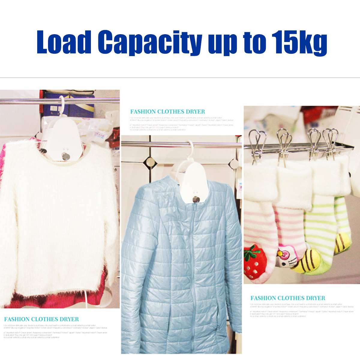 500W 110V-220V Electric Clothes Dryer Portable Shoes Clothing Dryer Rack Hangers Foldable Timing Laundry Electric Dryer Machine