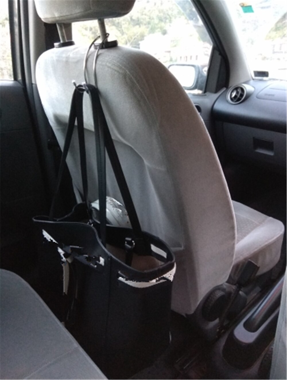 Gancho colgante para reposacabezas de asiento de coche, bolsa de almacenaje de alimentos para Jeep Liberty Trailhawk Commander Renegade Cherokee SAHALA