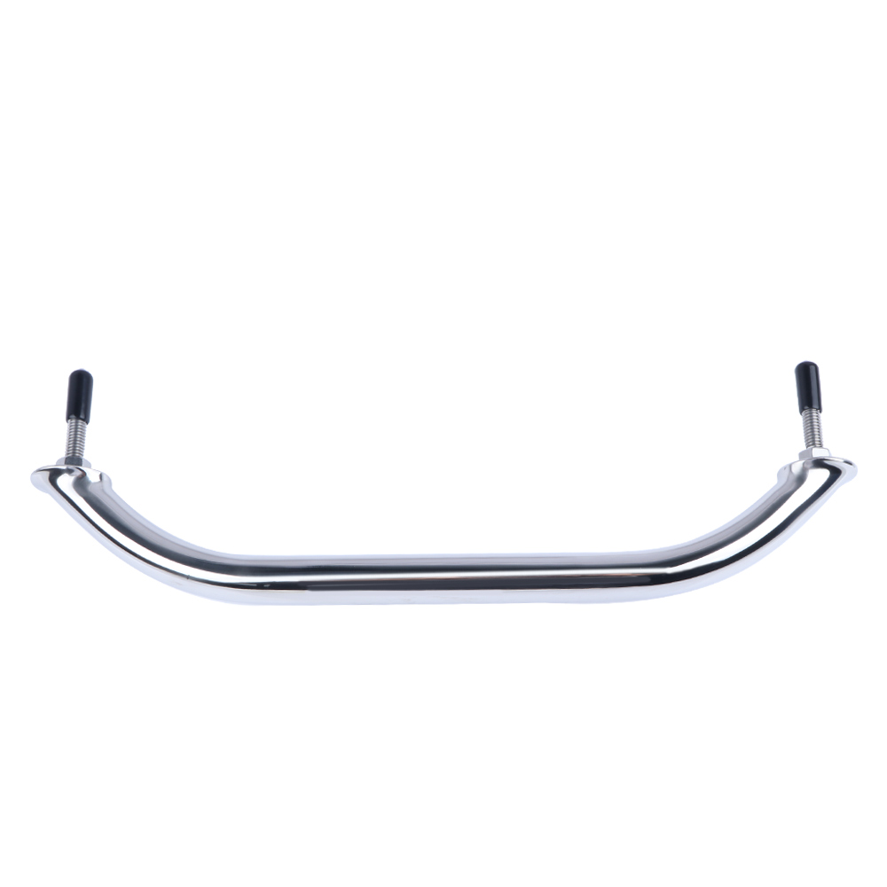 Barandilla de acero inoxidable 316 para barco, mango de agarre marino pulido de 12 &quot;para puerta/baño/barco