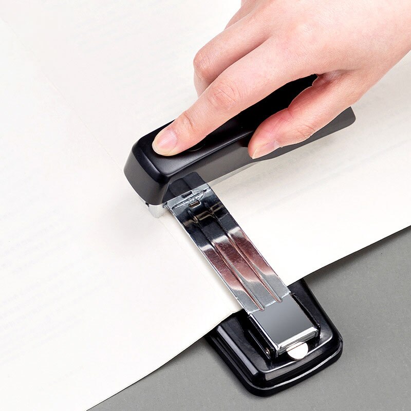 Rotary Stapler Swing-Arm Swivel Stapler Office Supplies Horse-riding Stapler Desktop Booklet Book Binding Up To 50 Pages