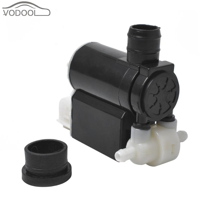 Auto Car Twin Outlet Windshield Washer Pump Auto Front Rear Windscreen Cleaning Pump 98510-2C100 w/ Grommet for HYUNDAI for KIA