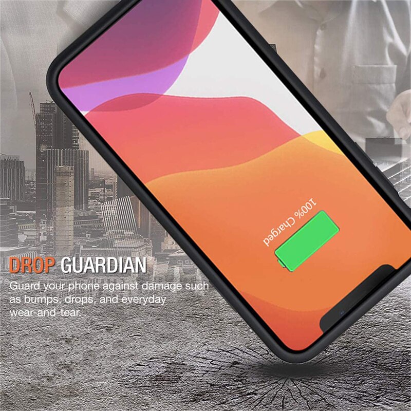Batterie fallen Neue Dünne Energie Bank Ladegerät fallen für Iphone11 11Profi Energie Bank Energie Bank Batterie fallen für Iphone 11Profi Max