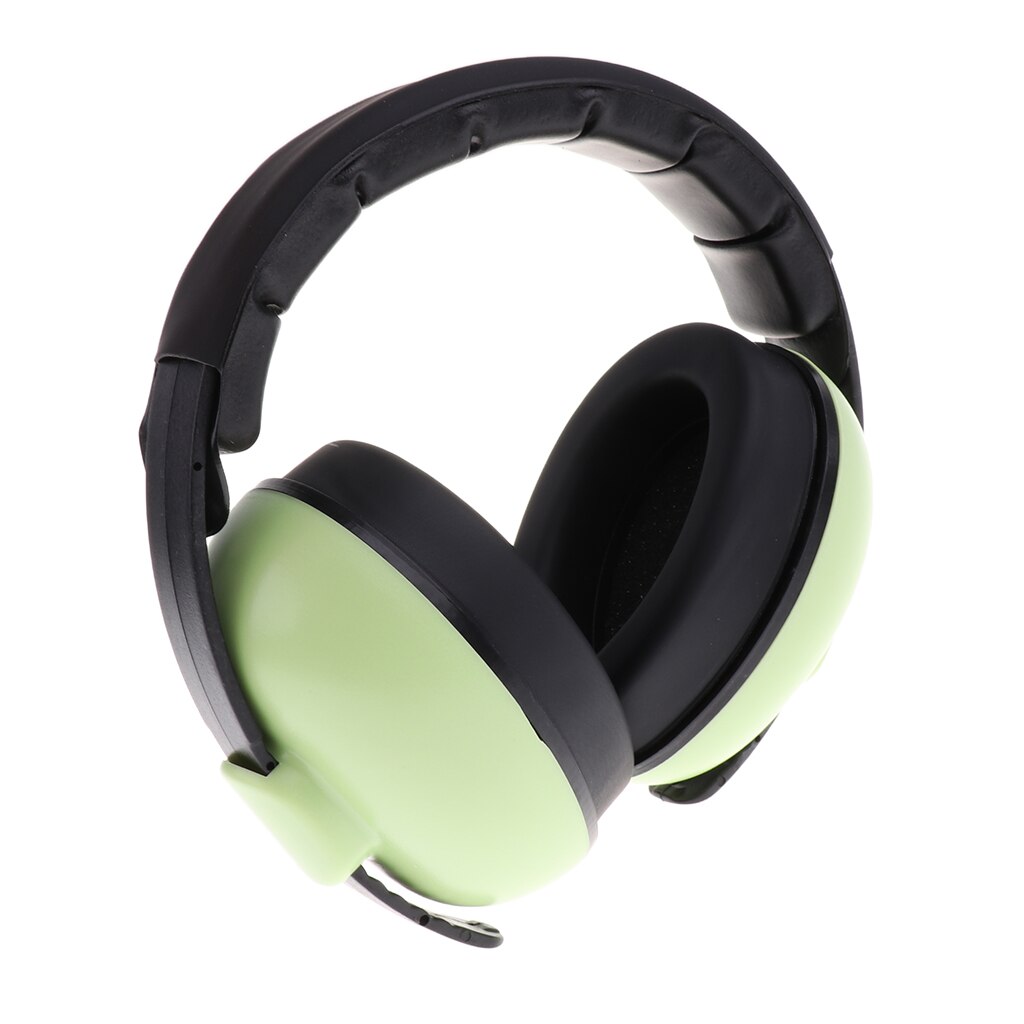 Baby Noise Reduction Headphones Kids Ear Muffs Loud Cancelling Hearing Safety: Green 